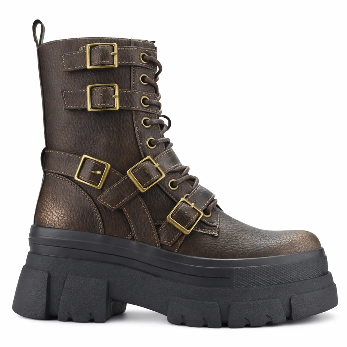 CHALADA - Botin Mujer Café Casual Chalada Fley