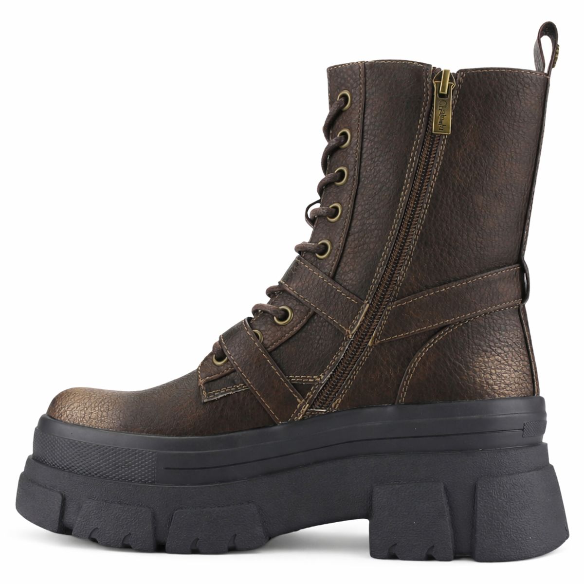 CHALADA - Botin Mujer Café Casual Chalada Fley