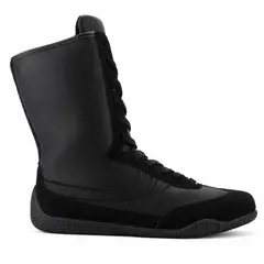 CHALADA - Zapatilla Mujer Negro Casual Boxi