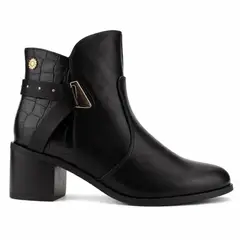 CHALADA - Botin Mujer Negro Casual Diva