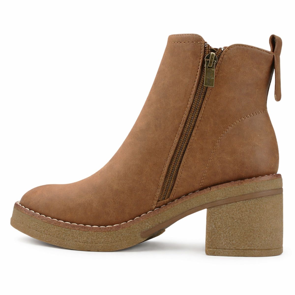 CHALADA - Botin Mujer Camel Casual Chalada Bricca