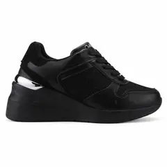 CHALADA - Zapatilla Mujer Negro Casual June
