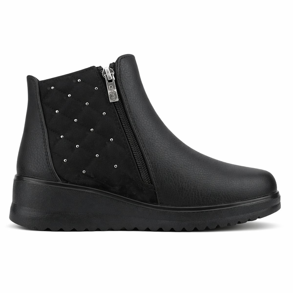 CHALADA - Botin Mujer Negro Casual Chalada Rayo