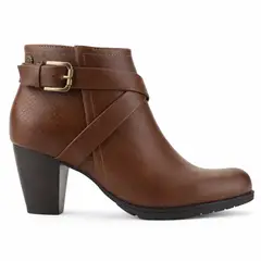 CHALADA - Botin Mujer Tostado Casual Ceta