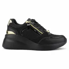 CHALADA - Zapatilla Mujer Negro Casual Joka