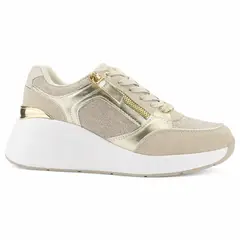 CHALADA - Zapatilla Mujer Beige Casual Joka