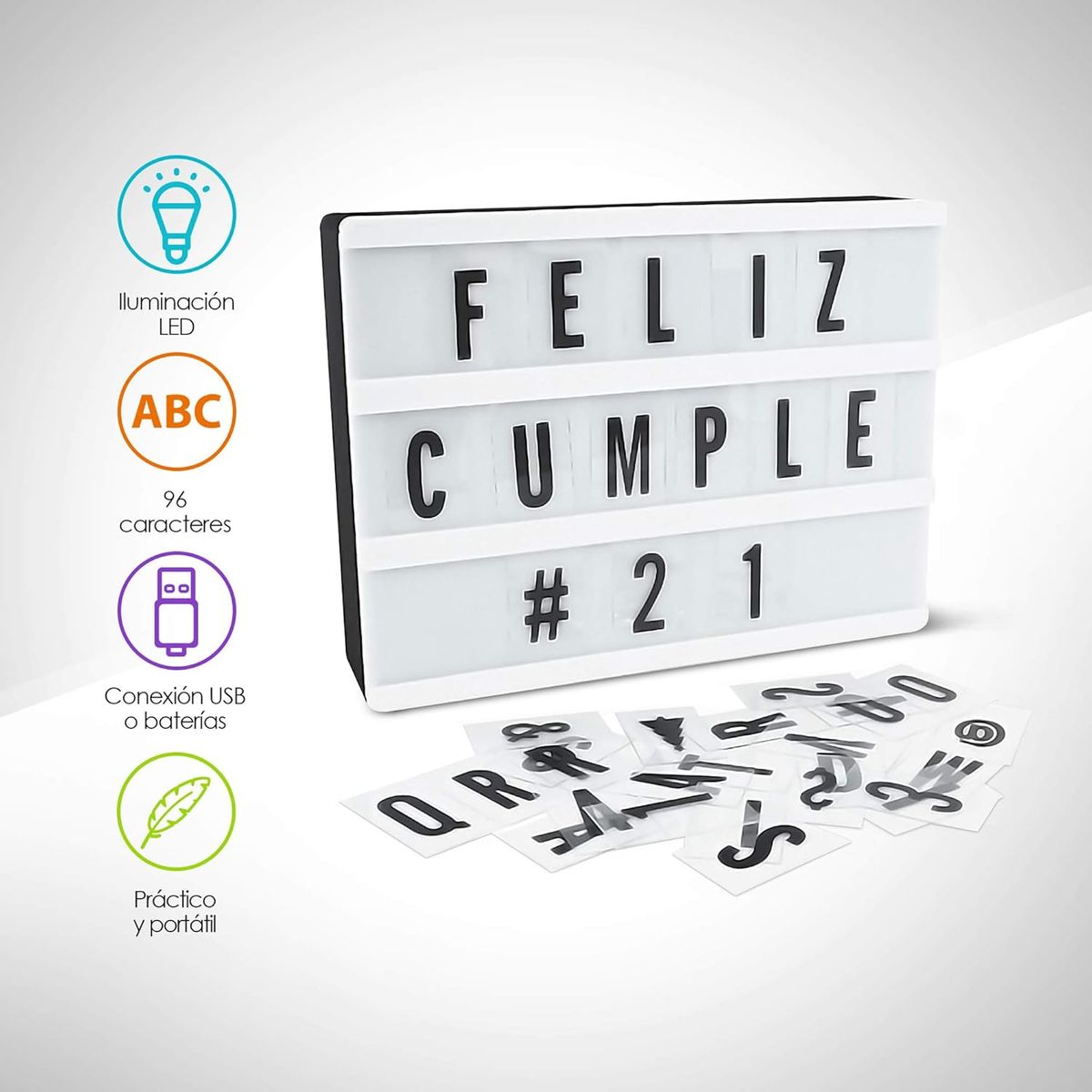 MOVI - Caja Luz Led Cinematic Box caja para hacer fotos