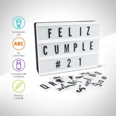 MOVI - Caja Luz Led Cinematic Box caja para hacer fotos