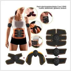 MOVI - Electroestimulador Muscular 5 en 1, Tonifica, Reduce y Marca