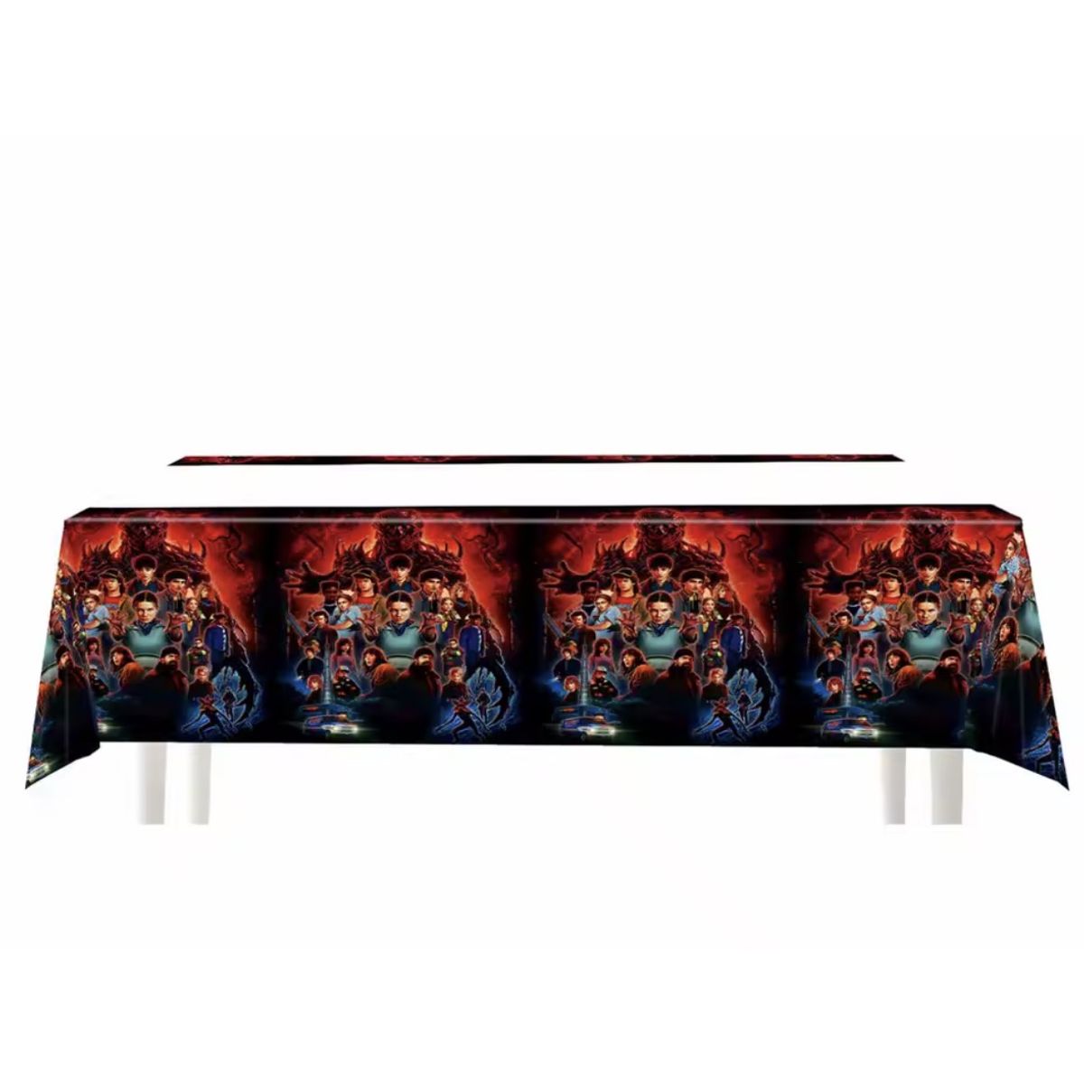 GENERICO - Mantel Plastico Eleven Mike Vecna Stranger 108x180 Fiesta