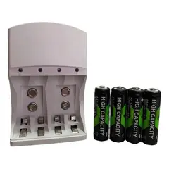 GENERICO - Cargador de baterías AA