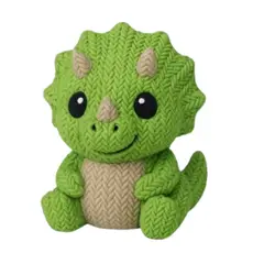 GENERICO - Figura Decorativa- Triceratops de Punto Verde