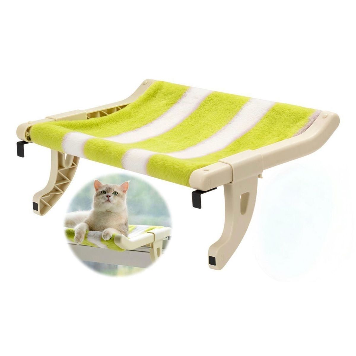 GENERICO - Cama Colgante Para Gatos Hamaca Para Ventana Sofá Gatos