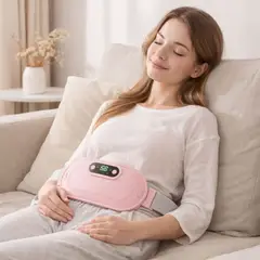 MOVI - Cinturón con Calor para Cólicos Menstruales, alivio Inmediato del Dolor Abdominal