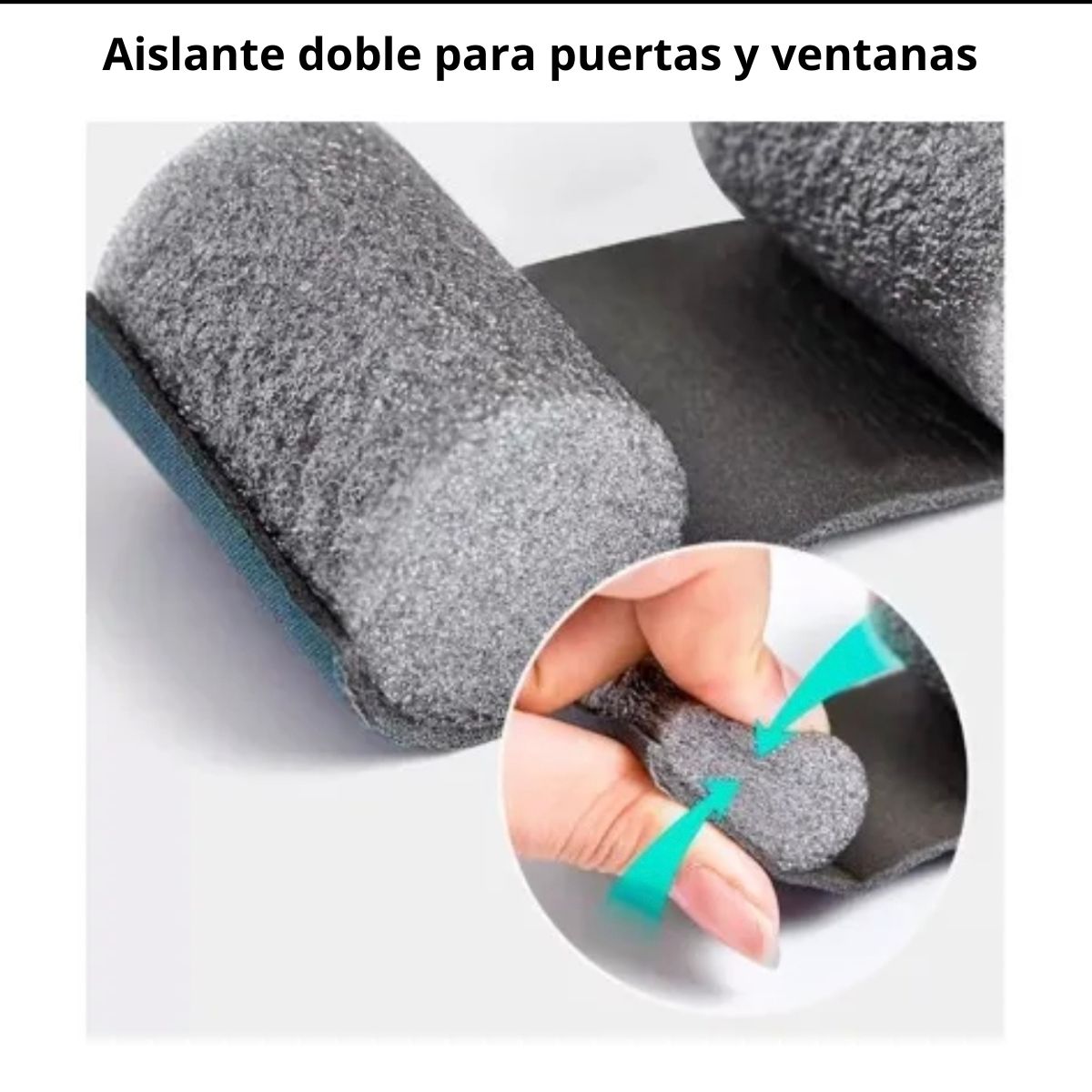 AISLANTE PARA PUERTAS Y VENTANAS DOBLE CARA, marca MOVI - Foto Principal