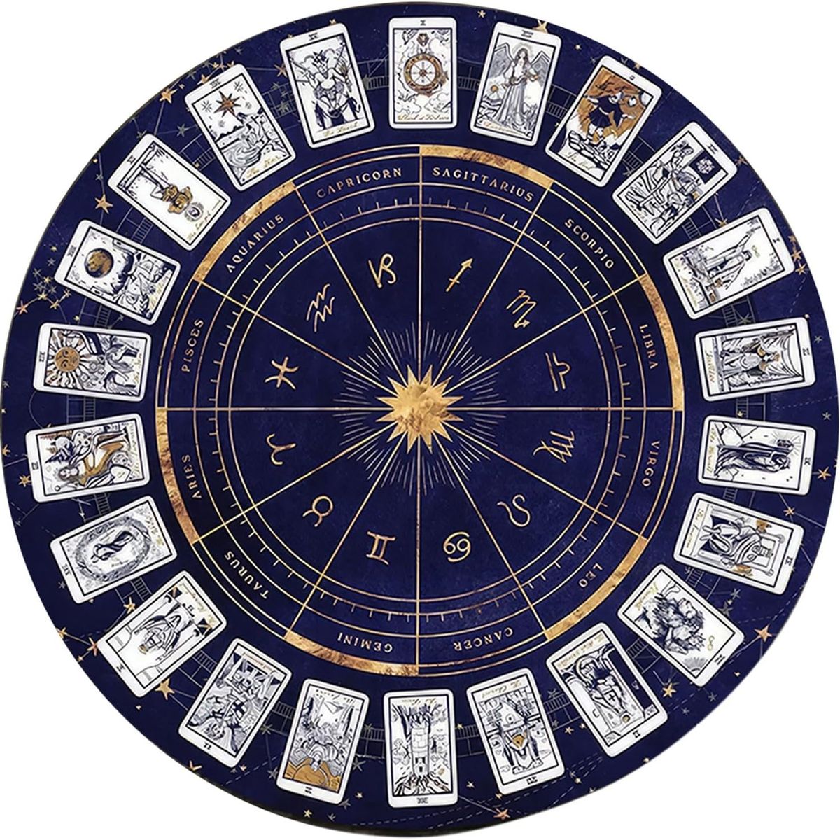GENERICO - PAÑO MANTEL TAROT ZODIACAL