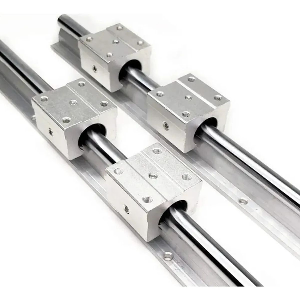 2 Unids Para Sbr16uu Rodamiento Lineal Bolas 16 Mm Para Cnc, marca GENERICO - Foto 2