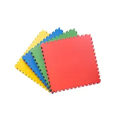 GENERICO - Pack 8 Unidad Piso Puzzle Alfombra Goma Eva Antigolpes 60x60 Color