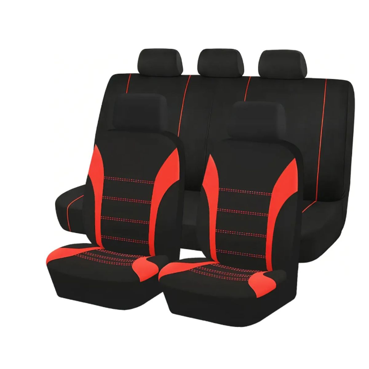 GENERICO - Fundas Cubreasiento Auto Universal Poliester 9 Piezas
