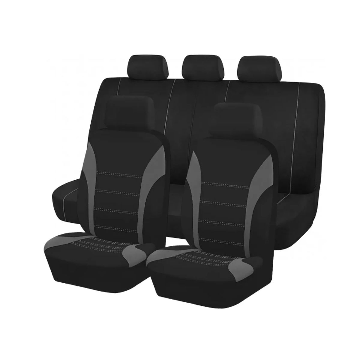 GENERICO - Fundas Cubreasiento Auto Universal Poliester 9 Piezas