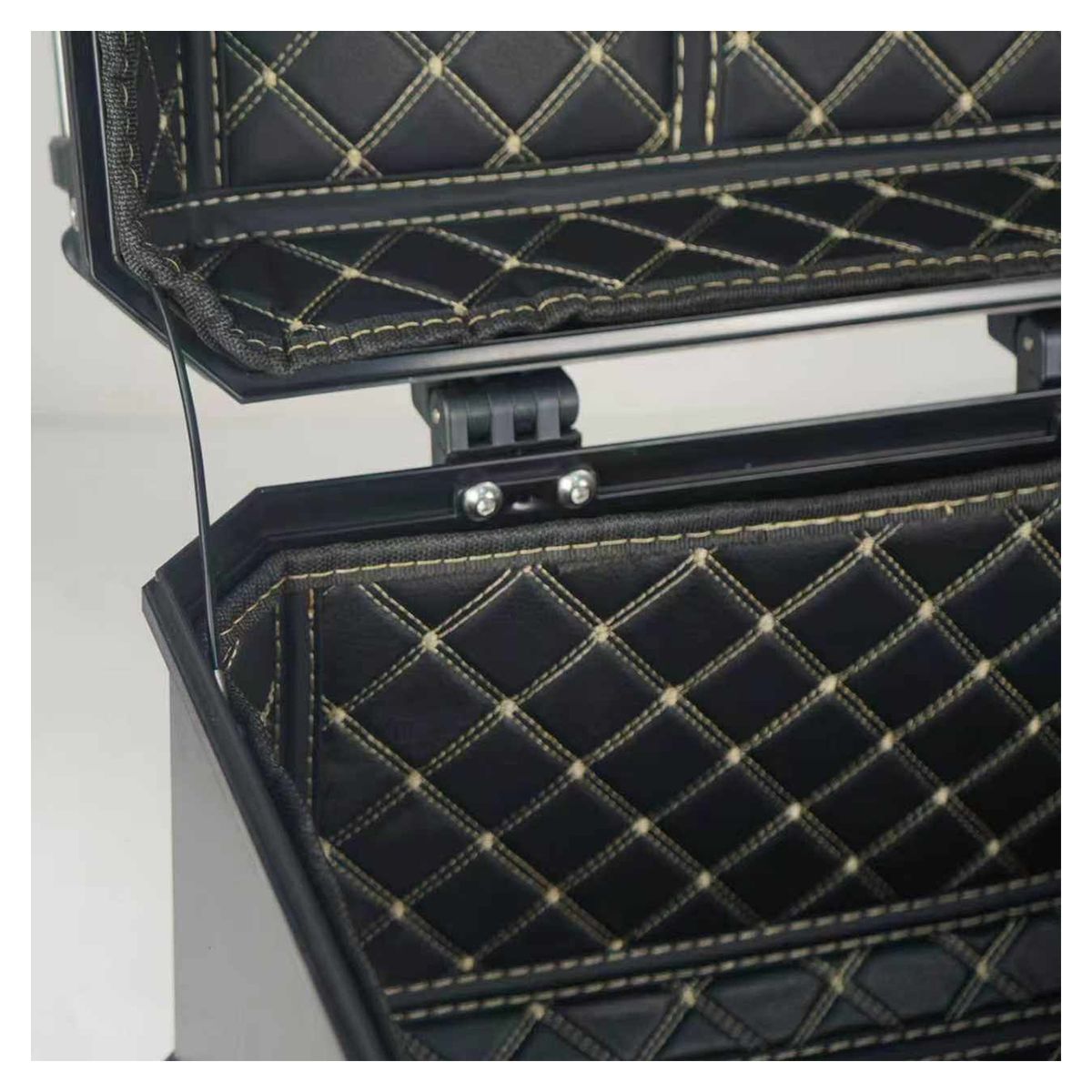 KINDA NICE - Top Case Para Moto Aleacion Aluminio Con Doble Cerradura 45l