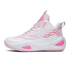 DANWEILE - Zapatillas de baloncesto deportivas informales para hombre - Rosa.