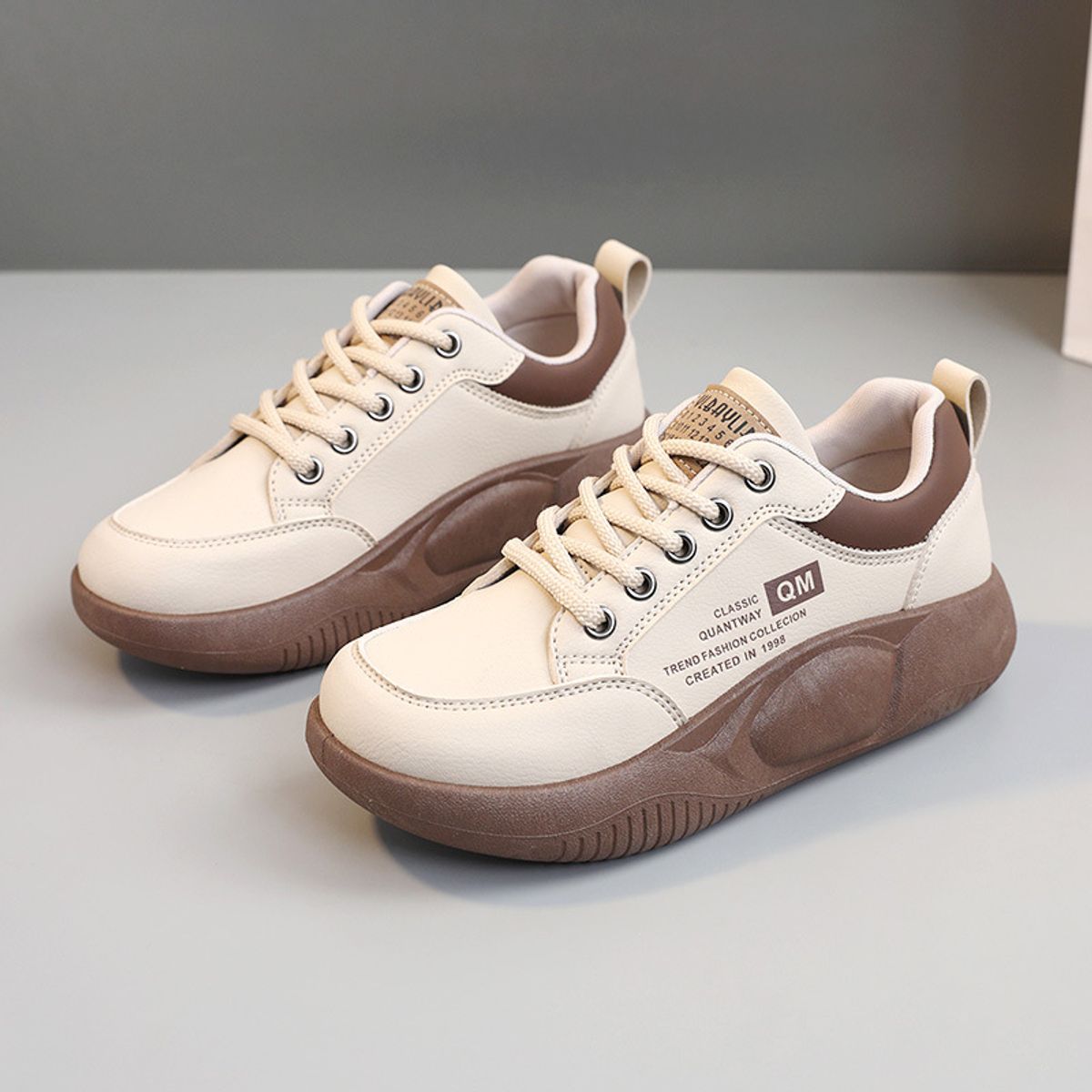 DANWEILE - Zapatillas Plataforma Mujer