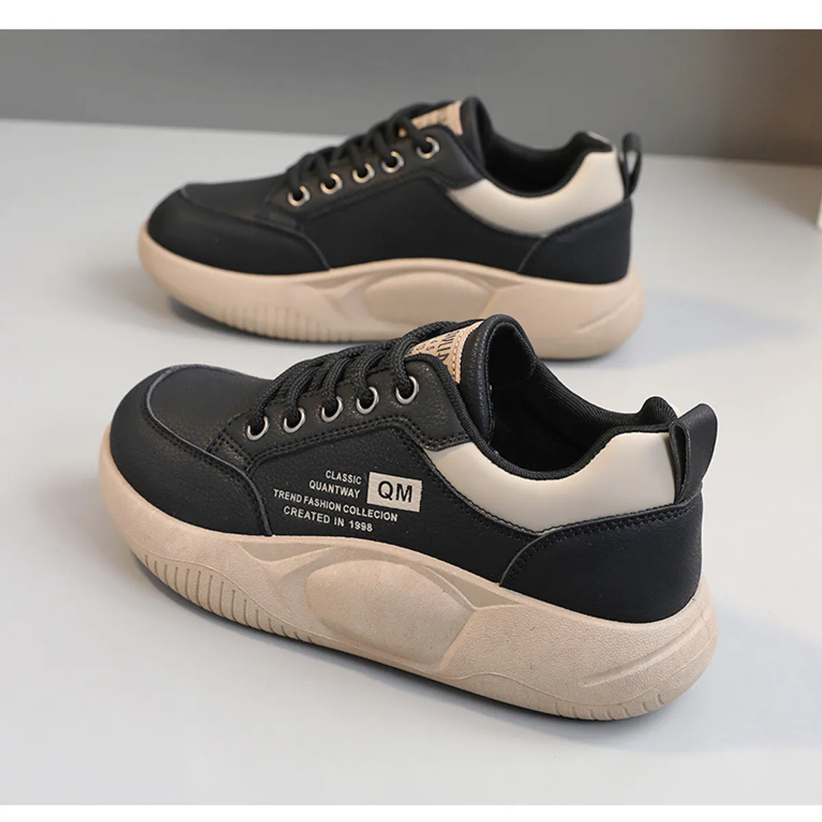 DANWEILE - Zapatillas Plataforma Mujer