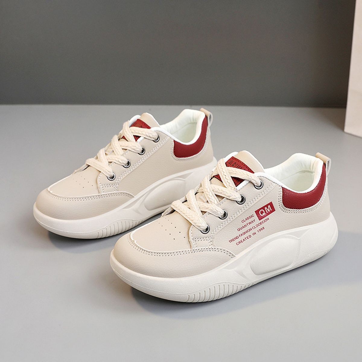 DANWEILE - Zapatillas Plataforma Mujer
