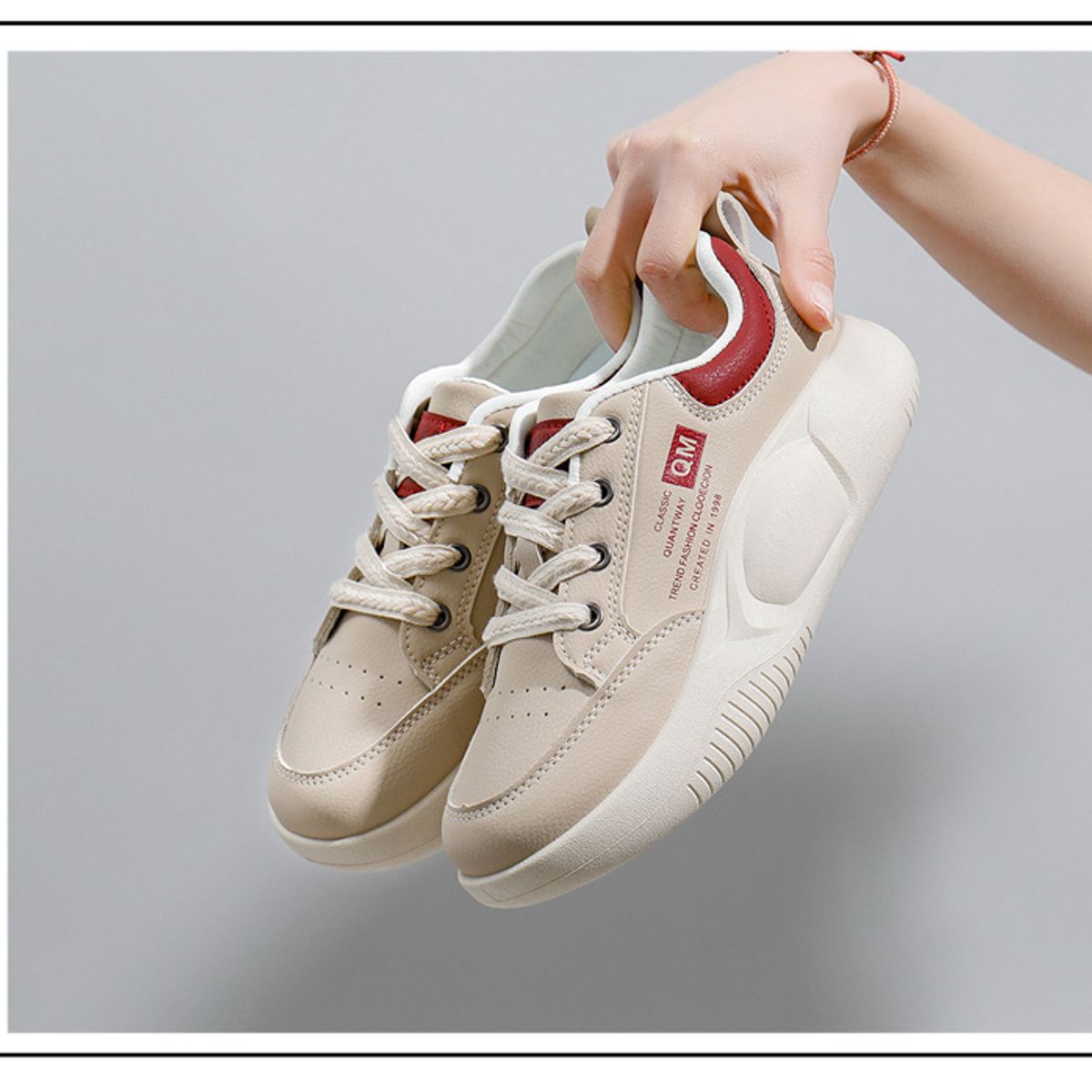 DANWEILE - Zapatillas Plataforma Mujer