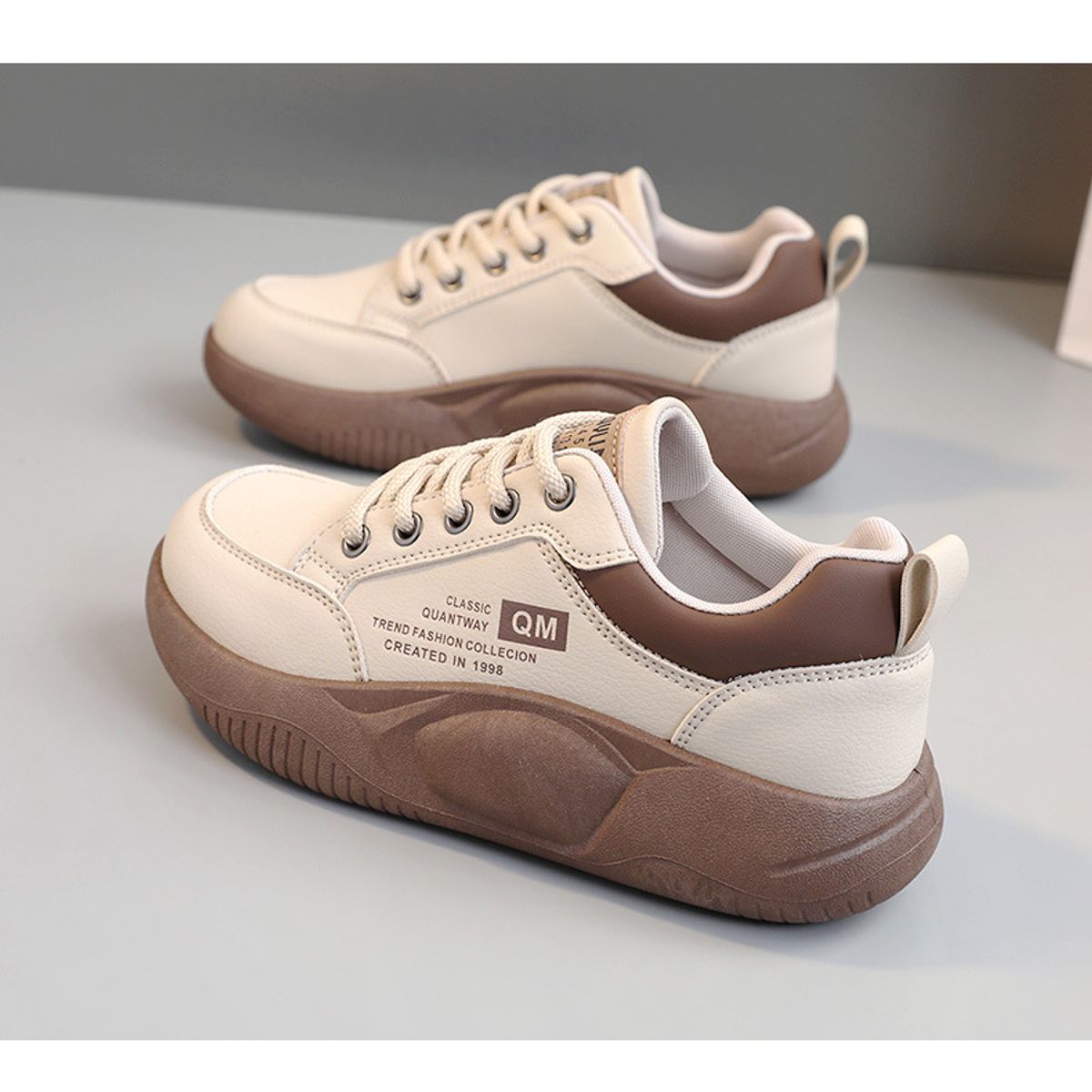 DANWEILE - Zapatillas Plataforma Mujer