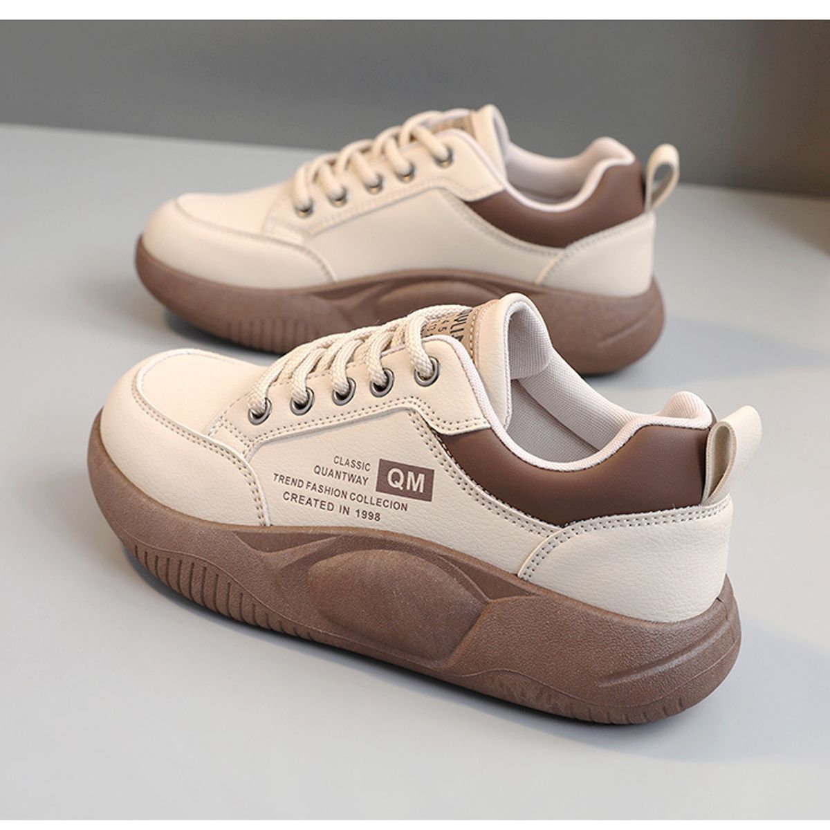 DANWEILE - Zapatillas Plataforma Mujer