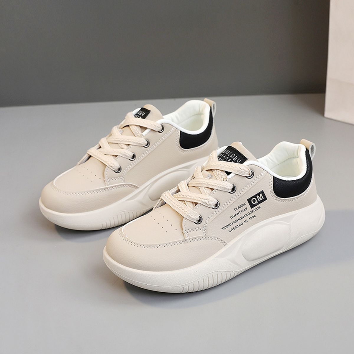 DANWEILE - Zapatillas Plataforma Mujer