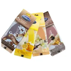 GENERICO - Desodorante Para Auto Set 50 Piezas Con Exhibidor De Aromas Surtidos