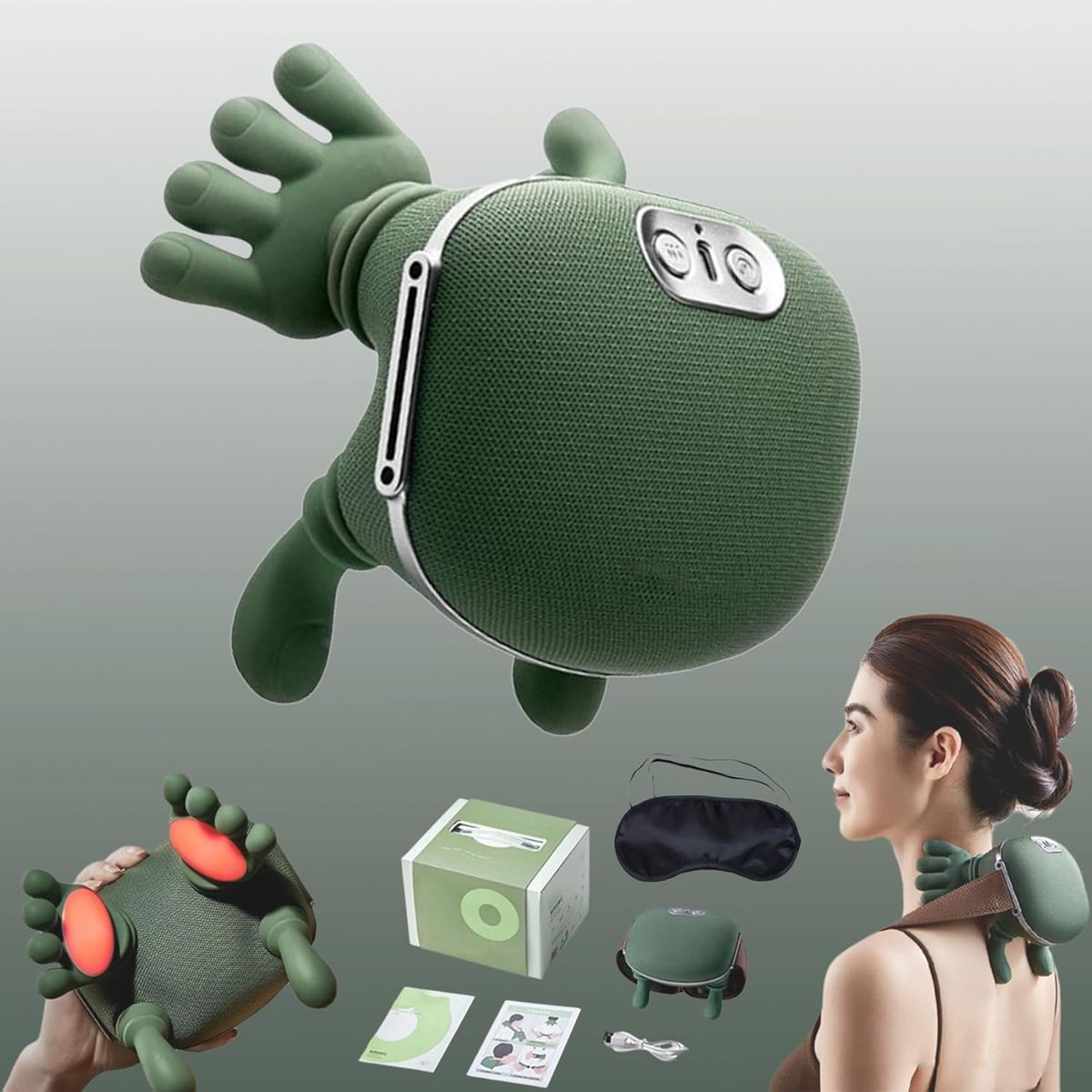 MOVI - MASAJEADOR ELECTRICO CON MANOS VIRAL TIKTOK