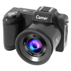 RENVMEXY - Cámara Digital 64MP 5K - Zoom 16x - Estabilizador + 64GB - Para Vlogs y Viajes