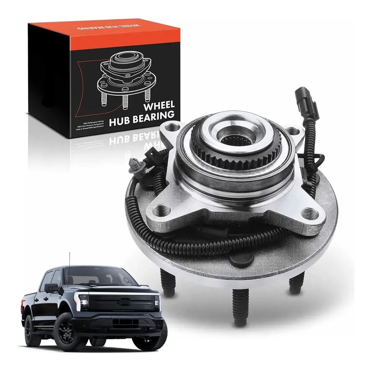 KUANGYE - Maza Rueda Delantera Compatible Con Ford F150 2010 2014