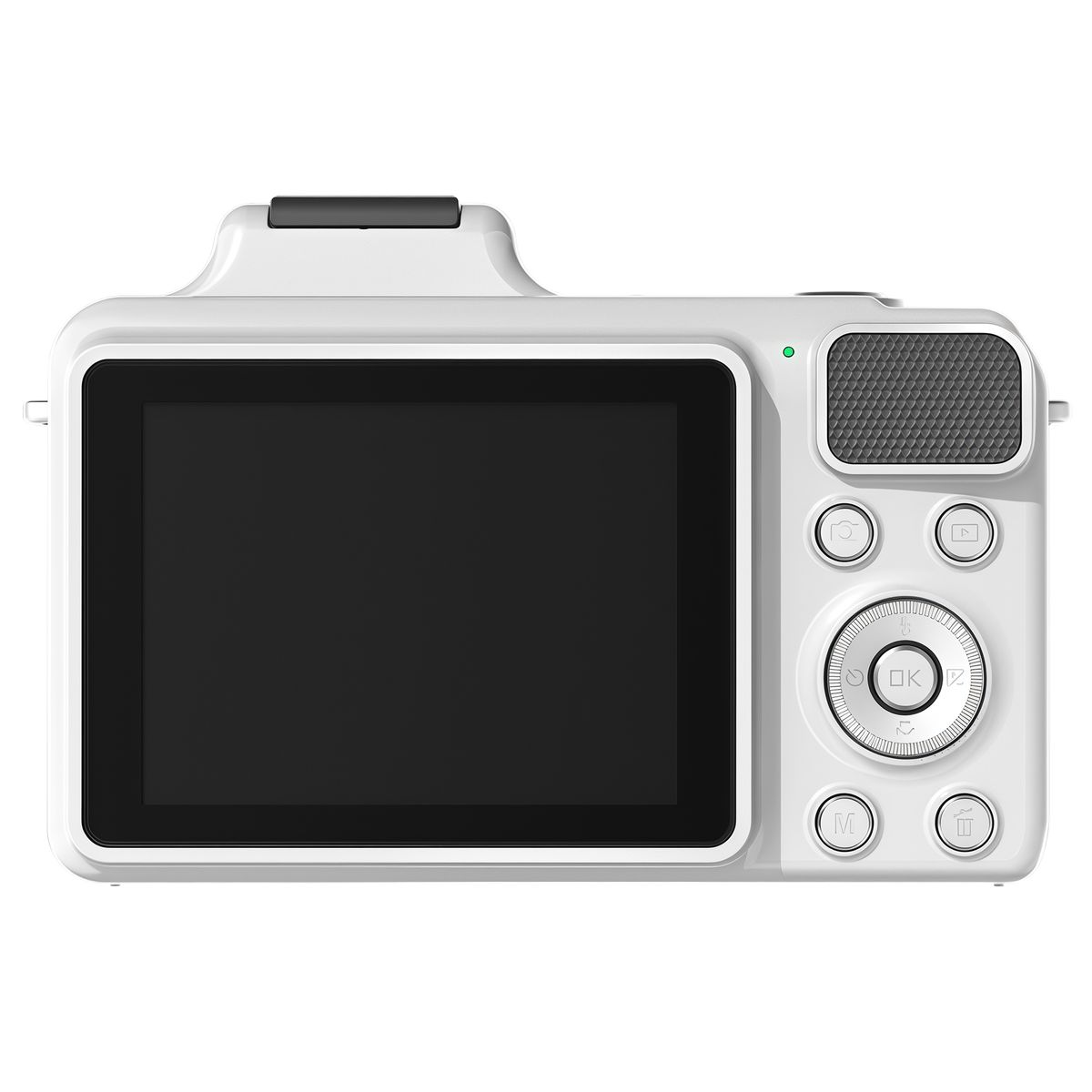 RENVMEXY - Cámara Digital 64MP 5K - Zoom 16x - Estabilizador + 64GB - Para Vlogs y Viajes