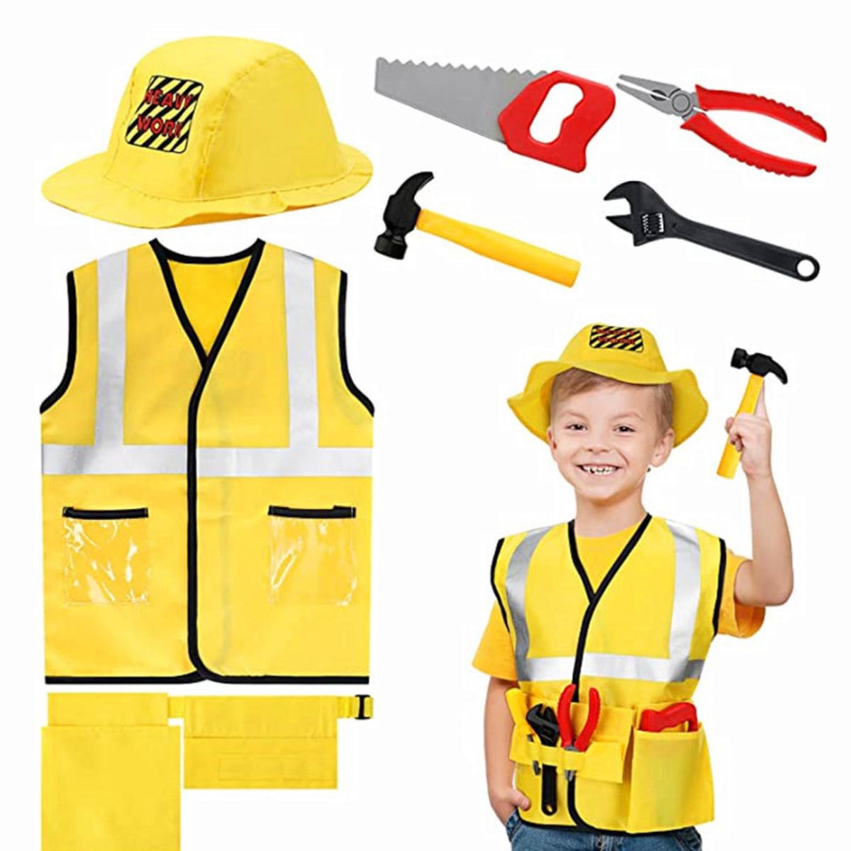 ATURE - Ropa De Carpintero Disfraces De Cosplay Para Niños, Disfraces De Halloween