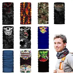 DEKANO - Pañuelo multifuncional para la cabezacuello Protección Uv