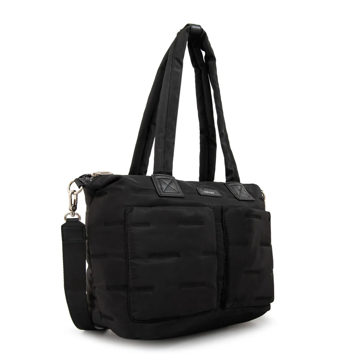 AMPHORA - Cartera tote porta notebook hana negro