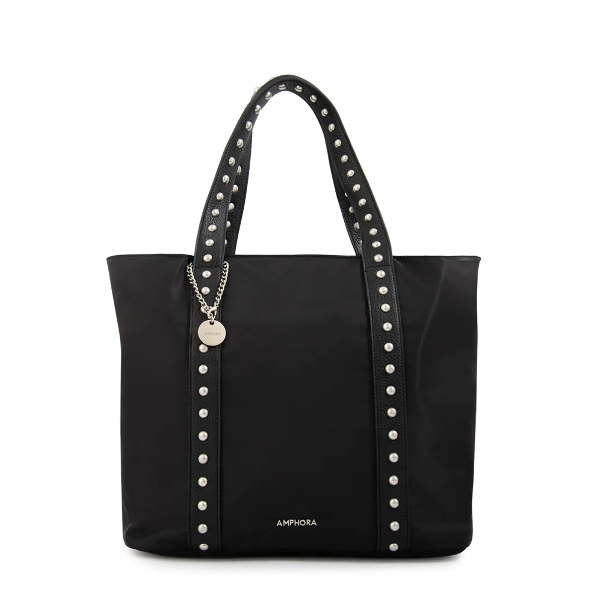 AMPHORA - Cartera tote angela grande negro
