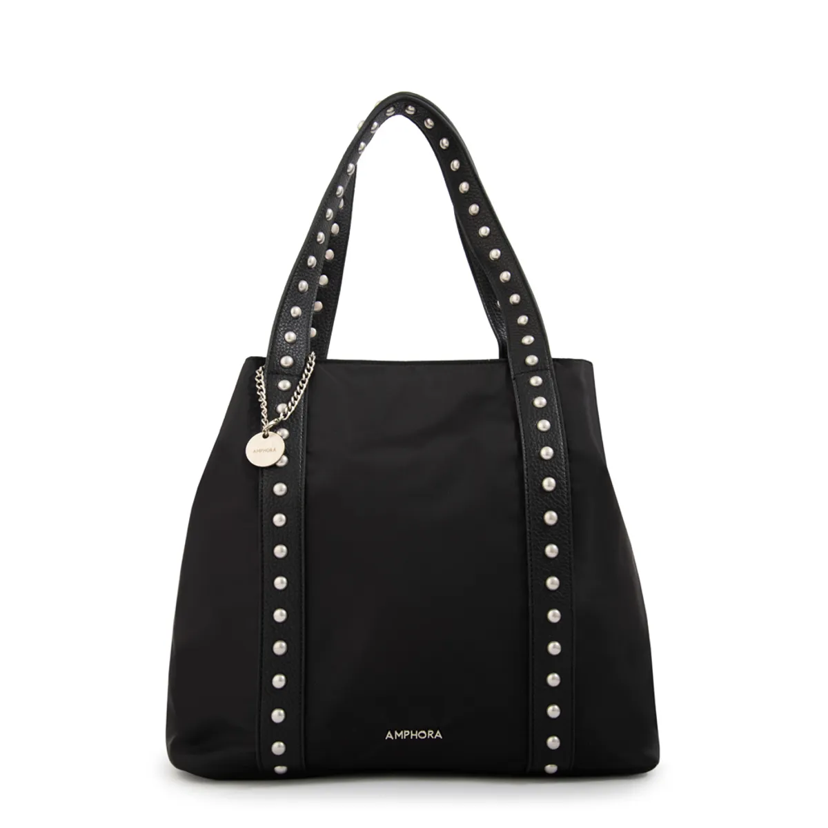 AMPHORA - Cartera tote angela grande negro