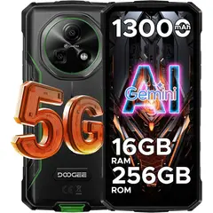 DOOGEE - Fire7 5G Celular 16GB+256GB 64MP 13000mAh Smartphone