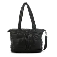 AMPHORA - Cartera tote porta notebook hana negro