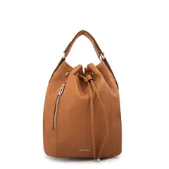 AMPHORA - Mochila miranda mediana café