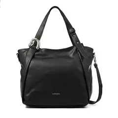 AMPHORA - Cartera tote valeria grande negro