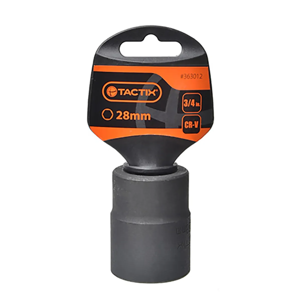 TACTIX - DADO METRICO DE IMPACTO TOMA 34 TACTIX HEXAGONO DE 32 MM