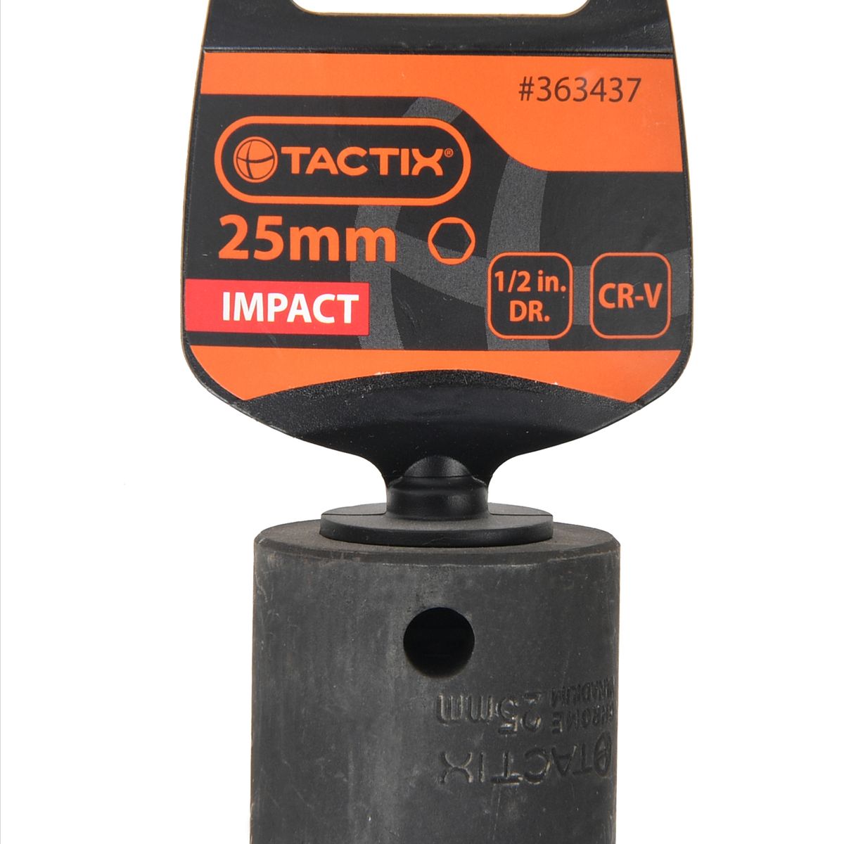 TACTIX - DADO METRICO DE IMPACTO TOMA 1/2 TACTIX HEXAGONO DE 15 MM