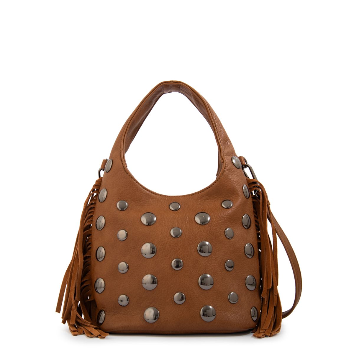 AMPHORA - Cartera bandolera jem pequeña café